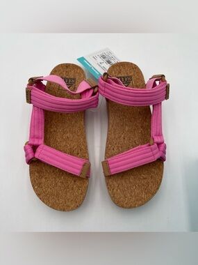 Reef Cushion Platform Sandals Remi Hi Malibu Pink Strappy Sandals Women’s Sz 7